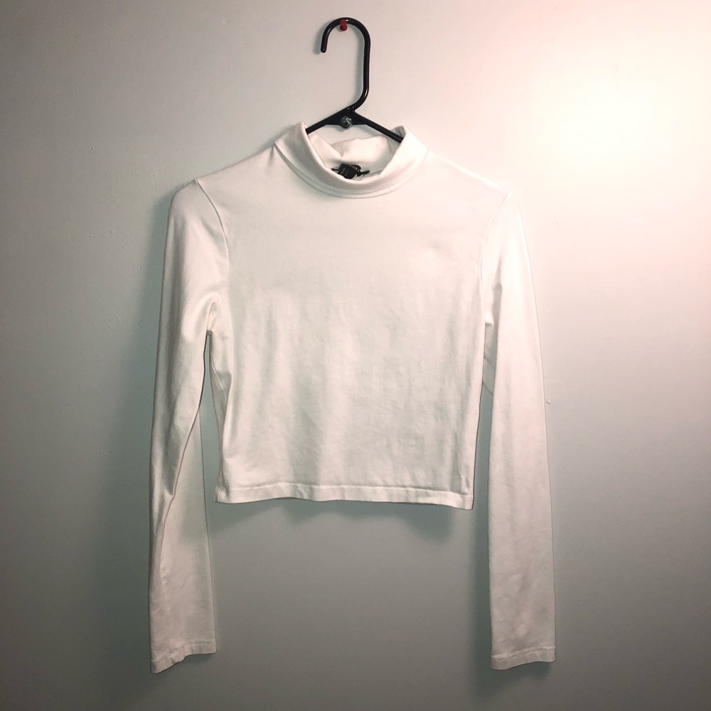 White Crop Top
